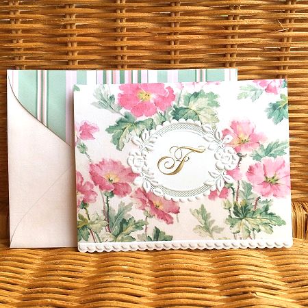 薔薇が綺麗 Carol Wilson ペーパーボックス 希少 カード キャロル