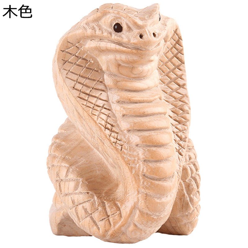 九谷焼 三代 徳田八十吉 干支置物 蛇 玉守蛇