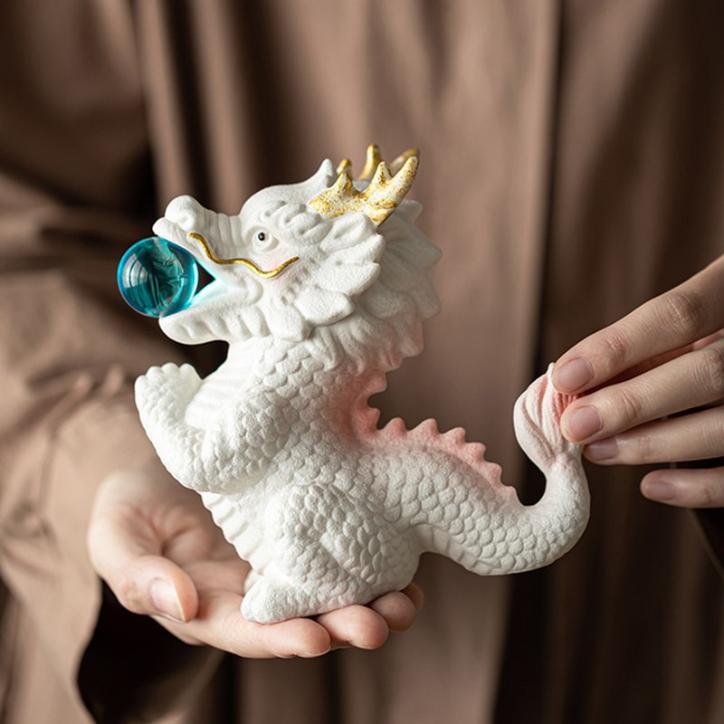 楽天市場】可愛い 龍の置物 干支 たつ 辰 竜 陶器 龍神 開運 干支飾り