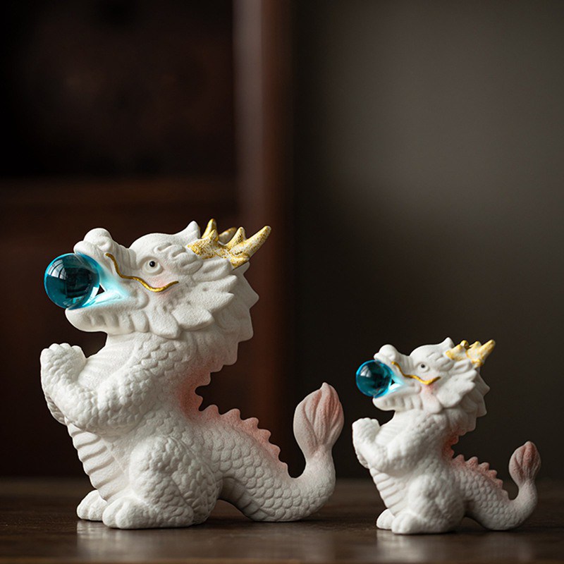 龍の置物 楽天市場】龍の置物 2024年令和6年 辰 招福干支 縁起置物