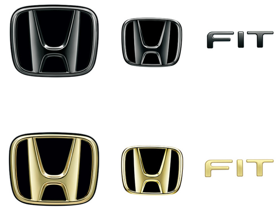 楽天市場】HONDA ホンダ 純正 ブラックエンブレム ゴールドエンブレム