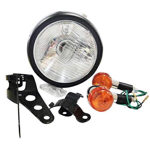 楽天市場】エナジープライス レトロヘッドライト&ウィンカーセット