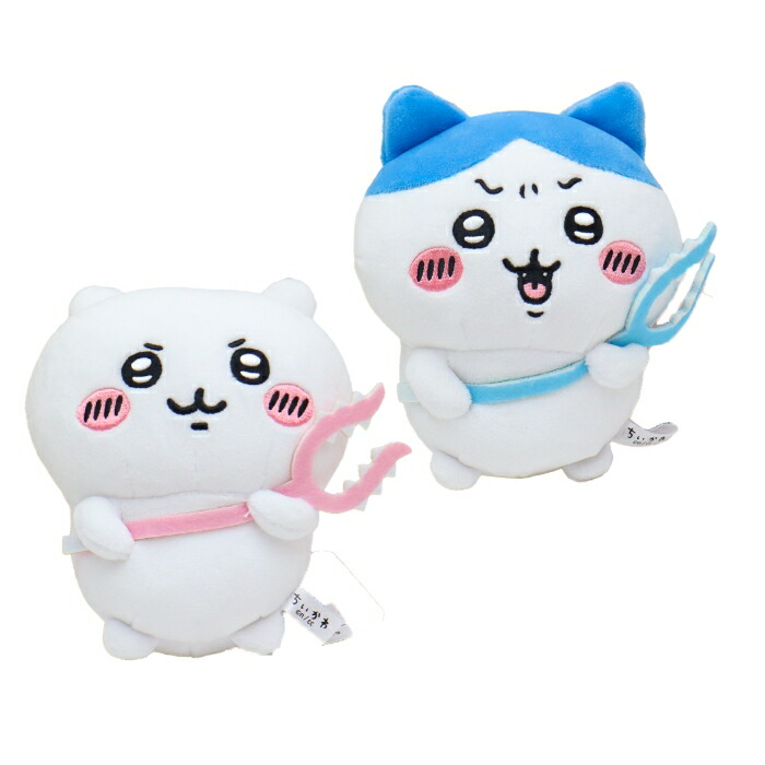 楽天市場】ちいかわ ぽてたまぬいぐるみ さすまた ハチワレ CHIIKAWA