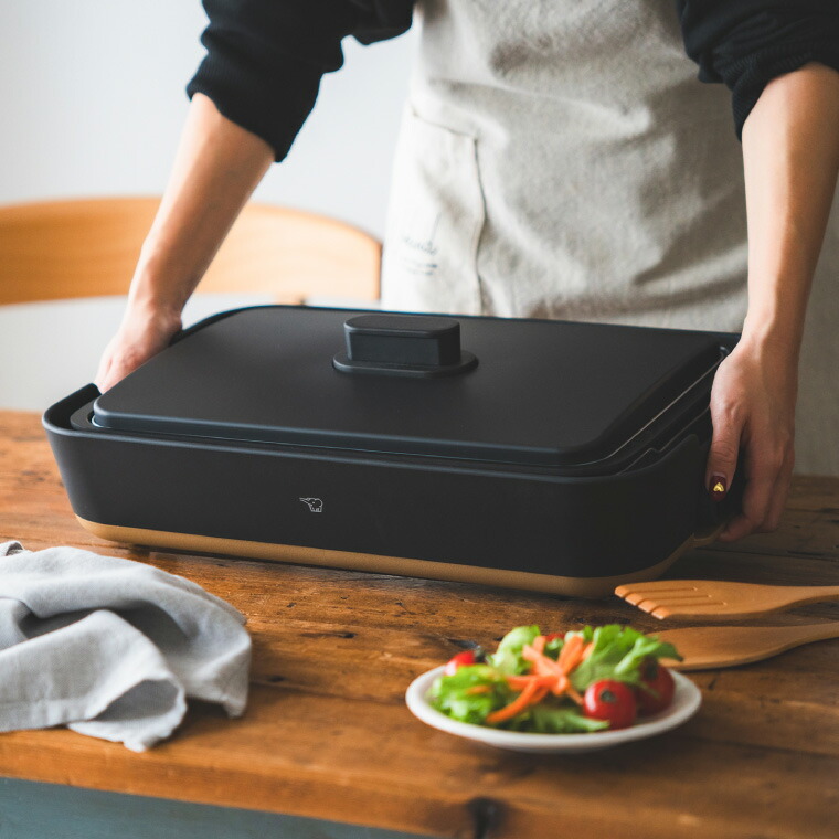 楽天市場】象印 スタン STAN. ホットプレート たこ焼きプレート付き EA