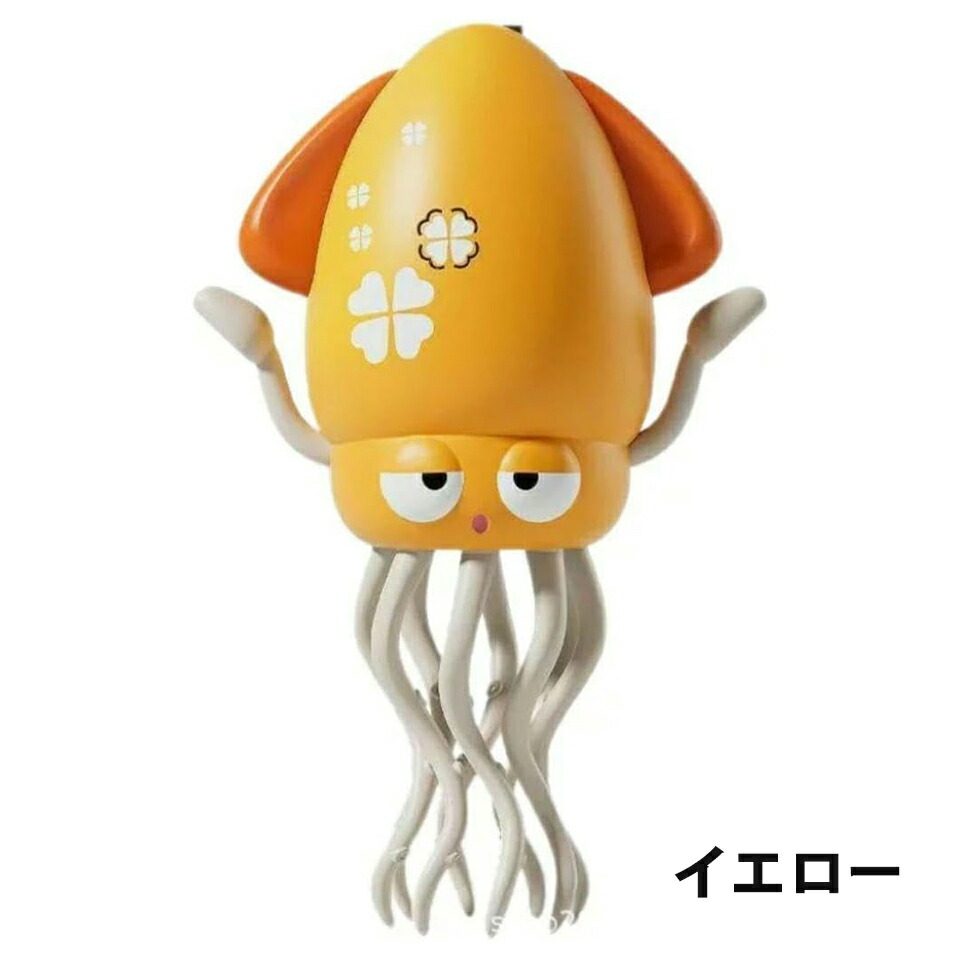 楽天市場】イカ おもちゃ 動く 踊るタコ イカ型電動おもちゃ USB充電式