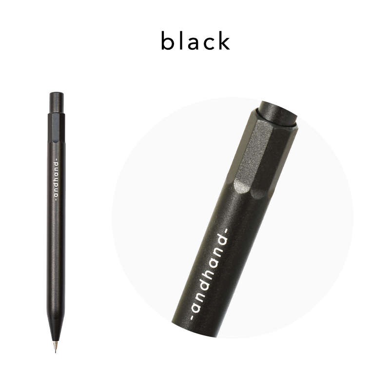 楽天市場】andhand アンドハンド メソッドメカニカルペンシル ブラス