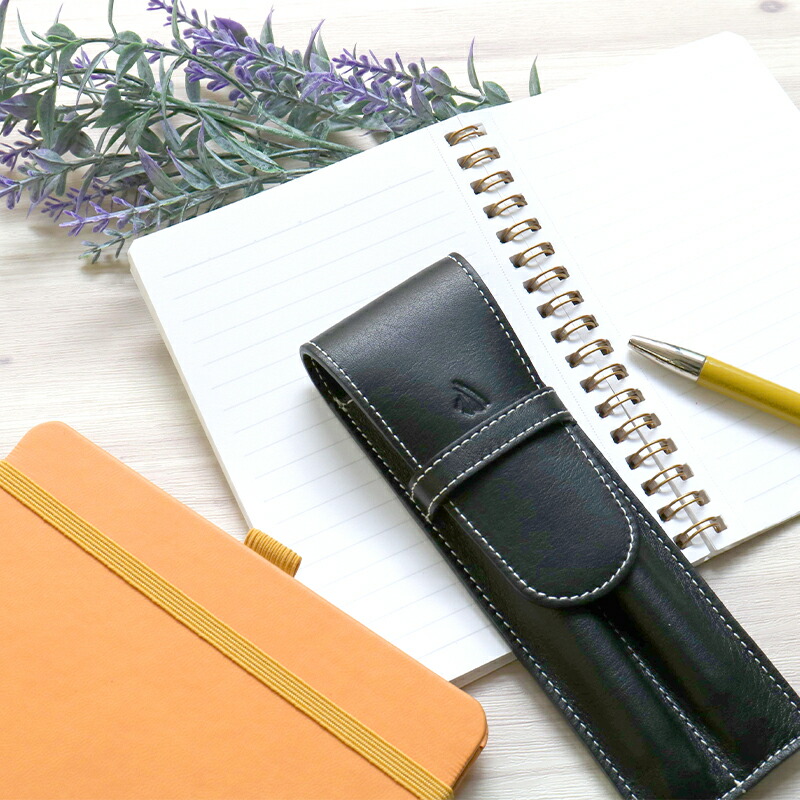 楽天市場】レシーフ Recife 本革 ペンケース リビエラ フラップペン