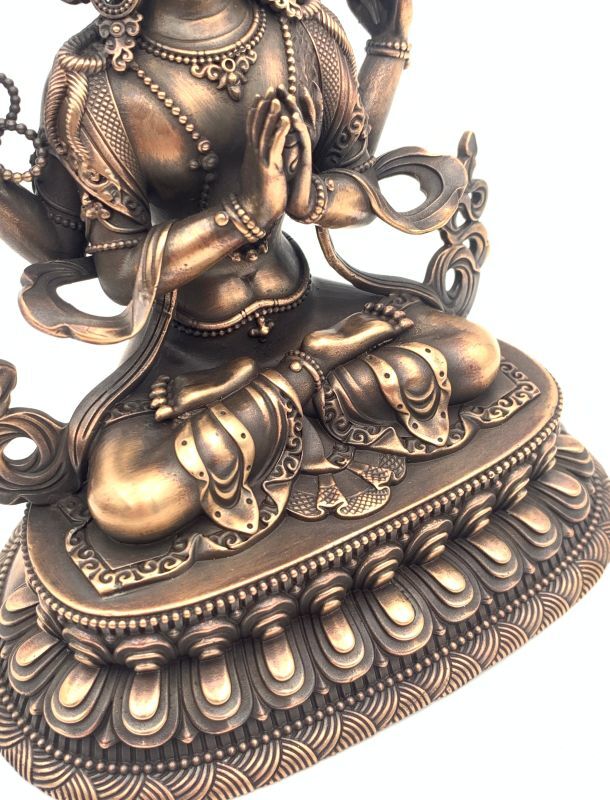 楽天市場】◇六字咒観音菩薩像 ◇仏教 チベット-AM : PEMA NIMA