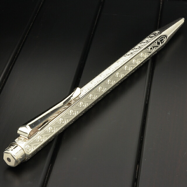 カランダッシュ エクリドール アンモナイト ボールペン スターリング