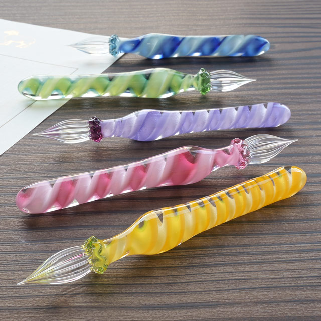 kokeshi ガラスペンLollipop Long いちごみるく 【公式通販】