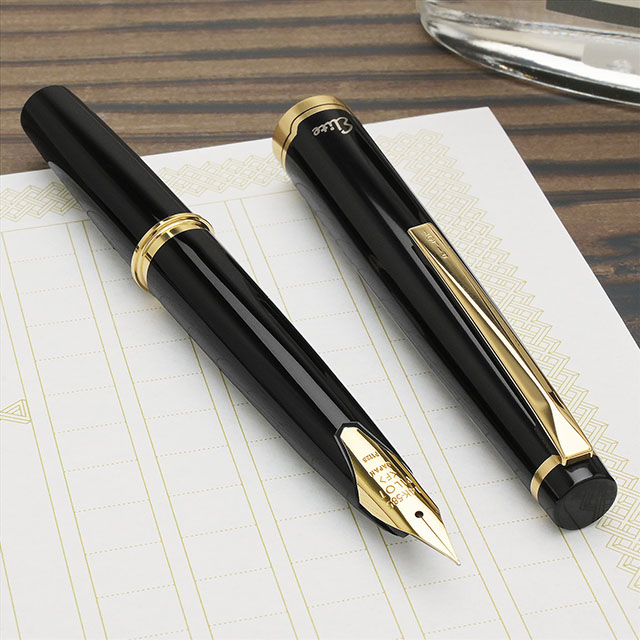 楽天市場】パイロット 万年筆 エリート95S FES-1MM-B ブラック PILOT