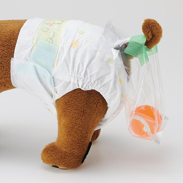 楽天市場】うんぽパンツ 犬 おむつ 便キャッチ うんち袋 介護 おもらし
