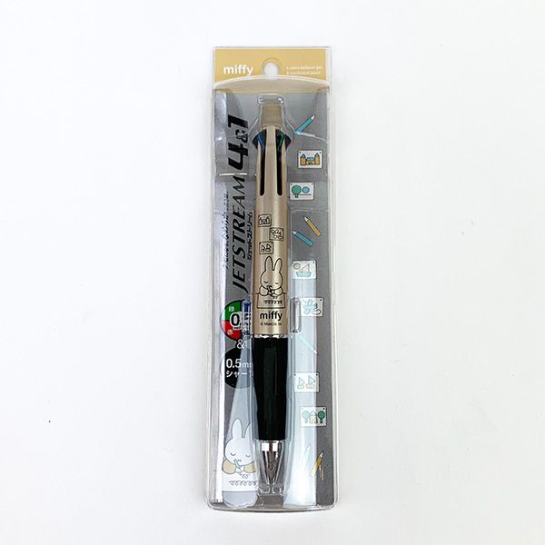 うさまる ボールペン シャーペン 兼用 ジェットストリーム ゴールド