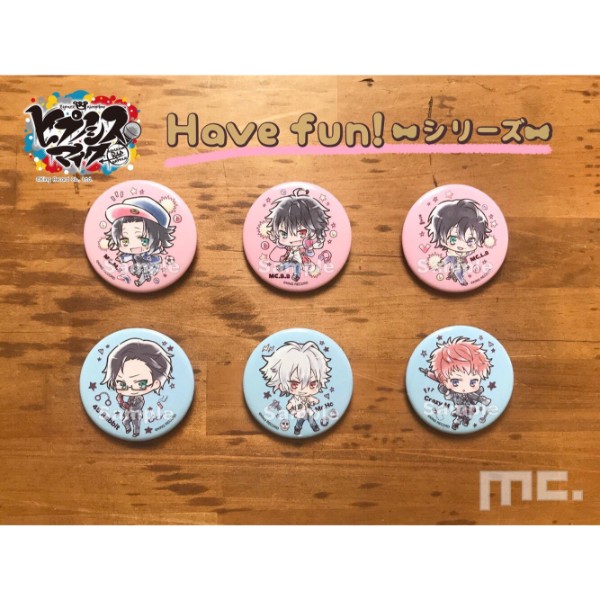 ヒプマイ ヒプノシスマイク ARB01 缶バッジ まとめ Products｜ ｜株式