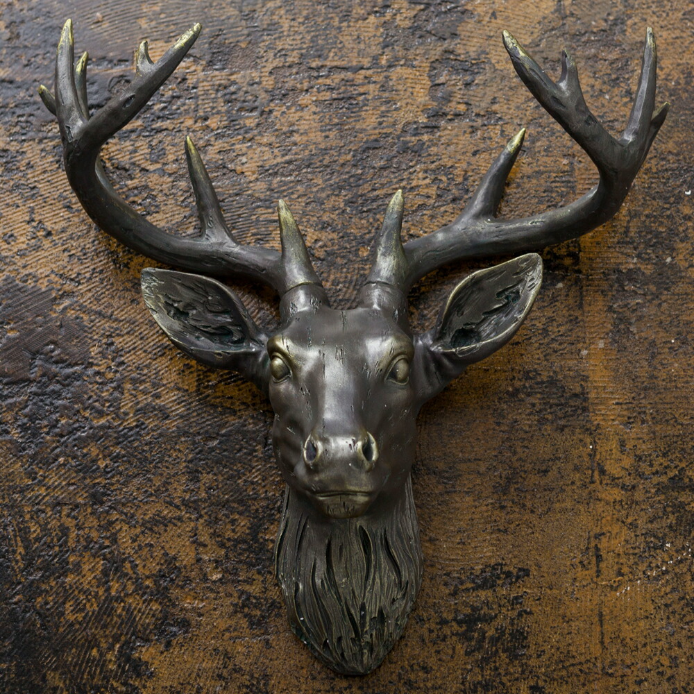 入手困難⭐︎ハンティングトロフィー 陶器製 鹿 角 オブジェ 入手困難