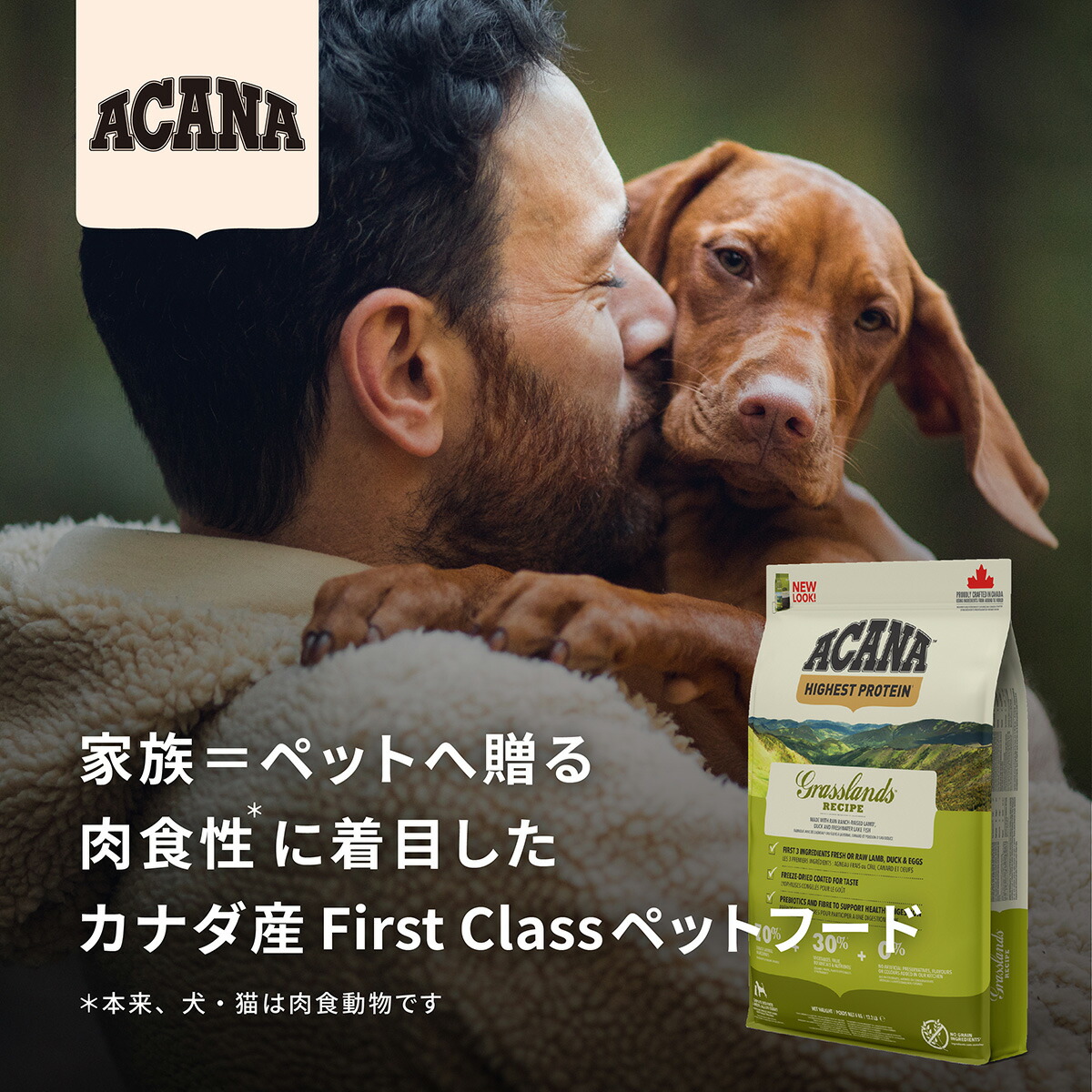 楽天市場】ACANA アカナ アダルトスモールブリードレシピ 6kg 成犬用
