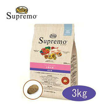 楽天市場】シュプレモ 小型犬用 成犬用 3kg【ドッグフード