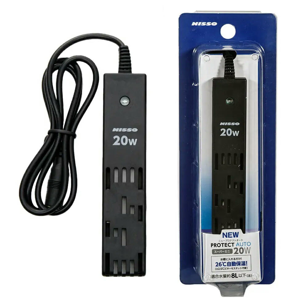 ニッソー シーパレックス600NEO+プロテクトヒーターR300Wx2本 魚用品・水草