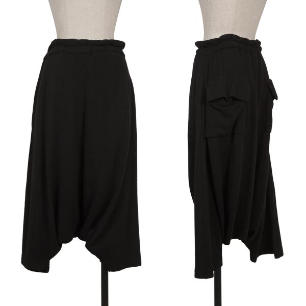 な*な様 Y's ワイズ ブラックサルエルパンツ 黒 2025年最新】Y's