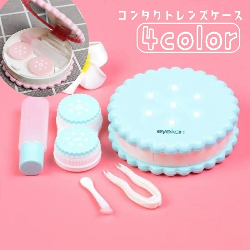 ラッキーセブン］WAVE EYES オリジナルコンタクトケース サクラプチ