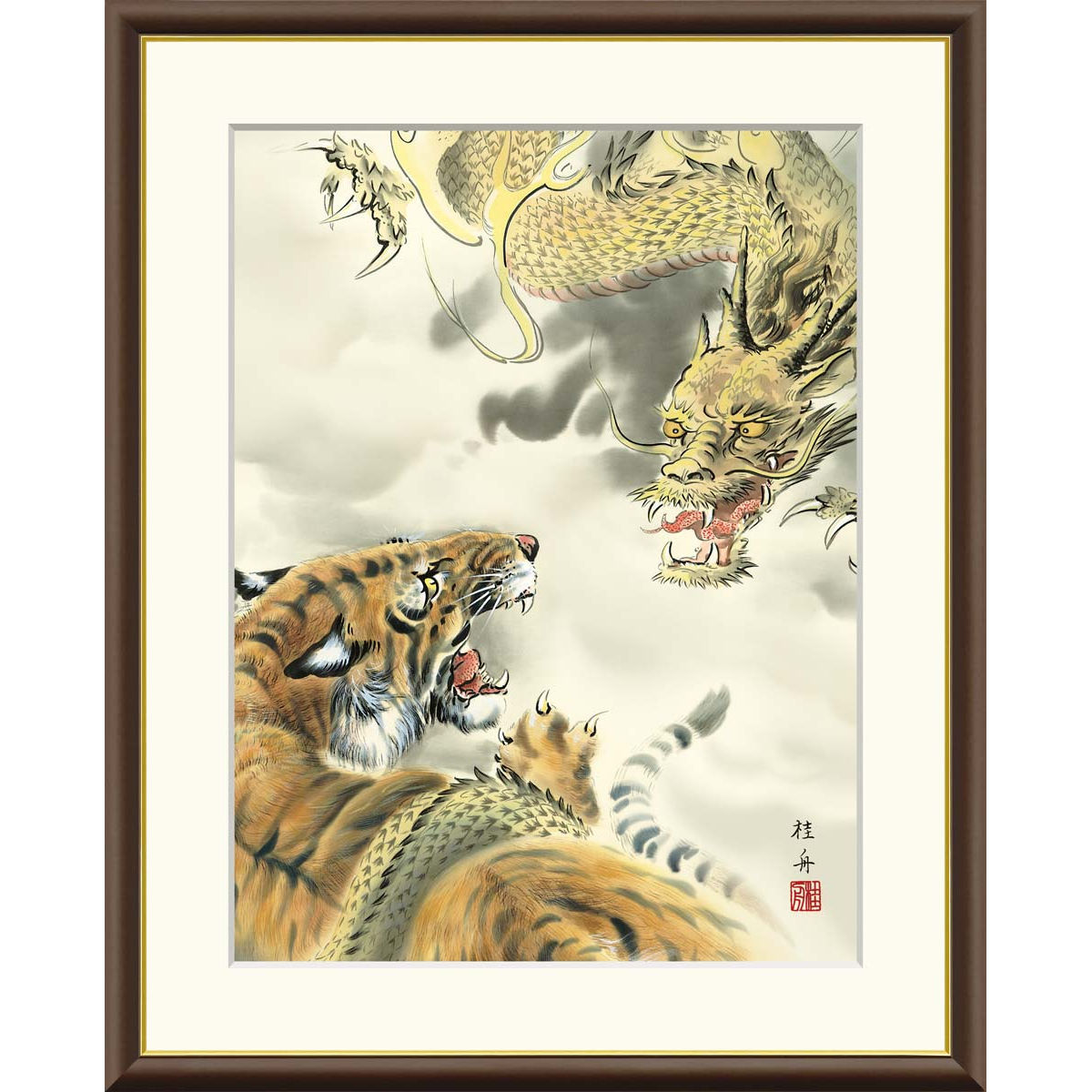 猫 ネコ ねこ cat 虎 トラ 寅 タイガー、絵画 油彩画 動物画、希少画集