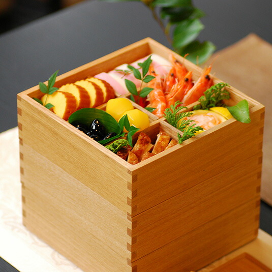 楽天市場】【松屋漆器店×POST DETAIL】6.0三段重箱 ナチュラル 【四つ