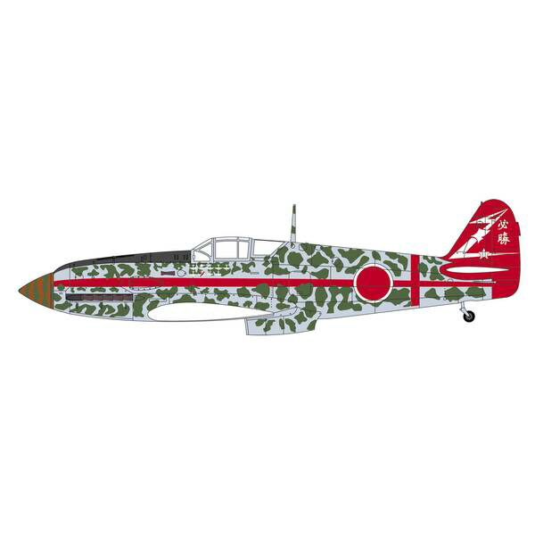 1/48 川崎 飛燕1型丁 完成品 ハセガワ 1/48 川崎 キ61 三