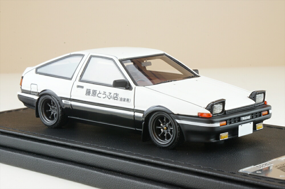 頭文字D イグニッションモデル AE86 藤原拓海フィギュア付き 60台限定