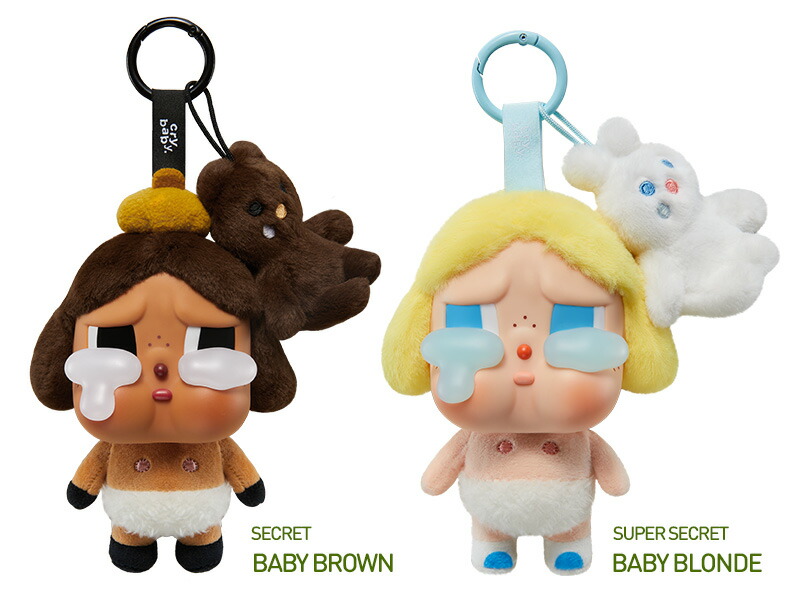 CRYBABY Crying Again シリーズ フェイスぬいぐるみ 正規品