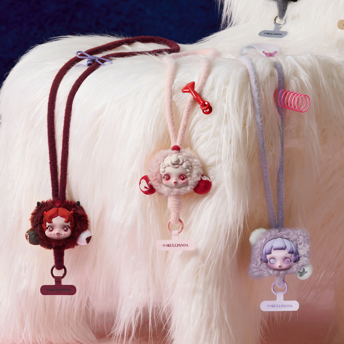 楽天市場】SKULLPANDA You Found Me! シリーズ スマホストラップ : POP