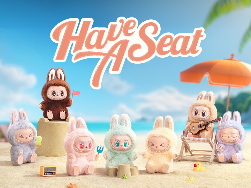 LABUBU THE MONSTERS Have A Seatぬいぐるみ新 x5 【公式通販】