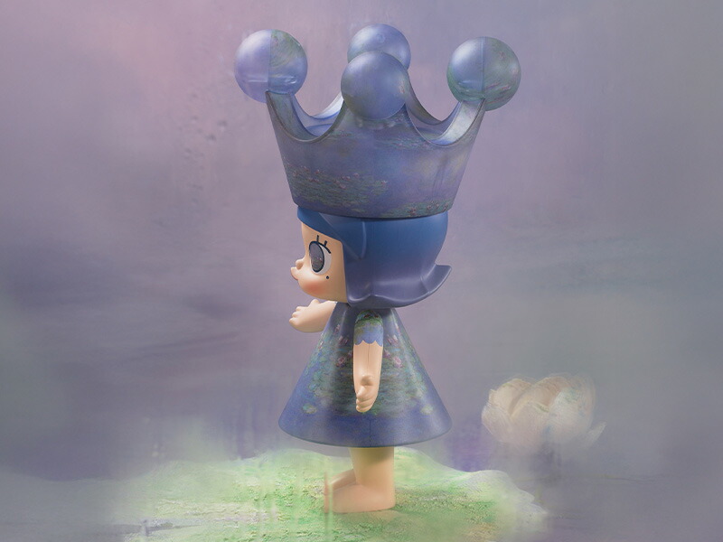 楽天市場】MEGA ROYAL MOLLY 400% Monet-Les Nympheas : POP MART