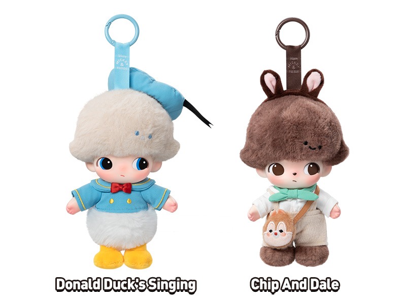 楽天市場】DIMOO WORLD × DISNEY シリーズ ぬいぐるみキーチェーン