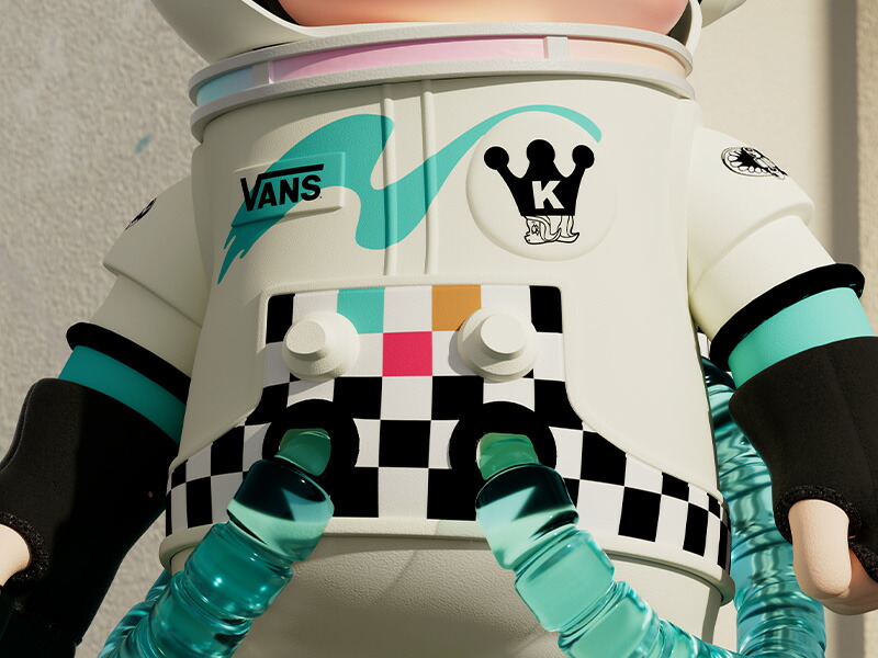 楽天市場】MEGA SPACE MOLLY 400% VANS : POP MART JAPAN 楽天市場店