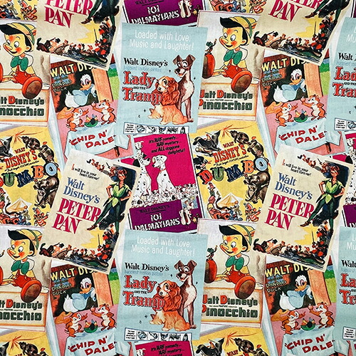 ウォルト・ディズニー 生誕100周年記念 1500枚限定 布製 ポスター 100