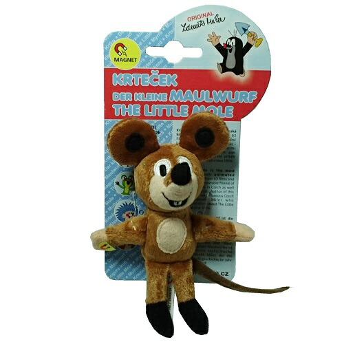 楽天市場】クルテク チェコ製 ミニPlushマグネット ねずみ pud299