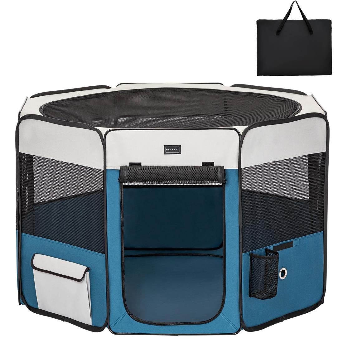 Petsfit 犬 サークル ペットサークル 八角形 ドッグハウス 猫ハウス L