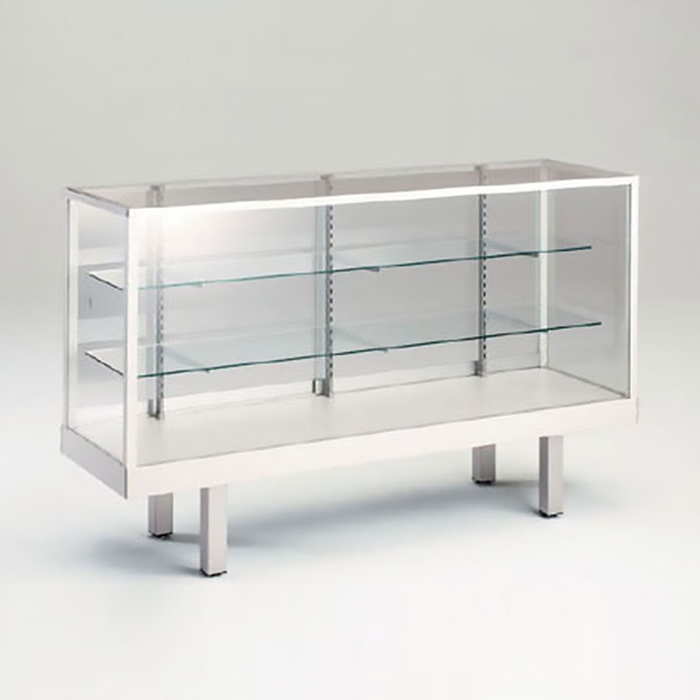 楽天市場】ショーケース FAML-120C90 平ケース ガラスケース シンプル