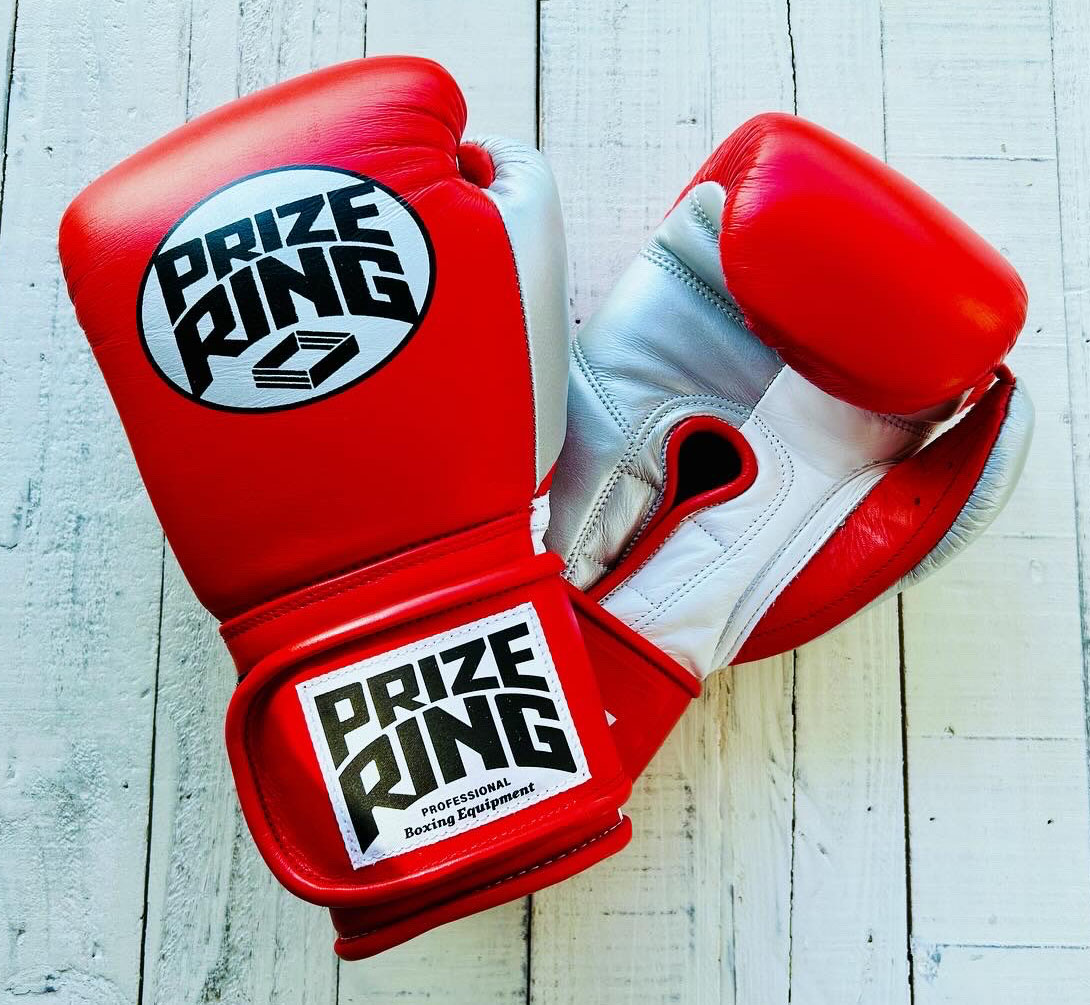 PRIZE RING ボクシンググローブ 14 oz レッド PRIZE RING ボクシング
