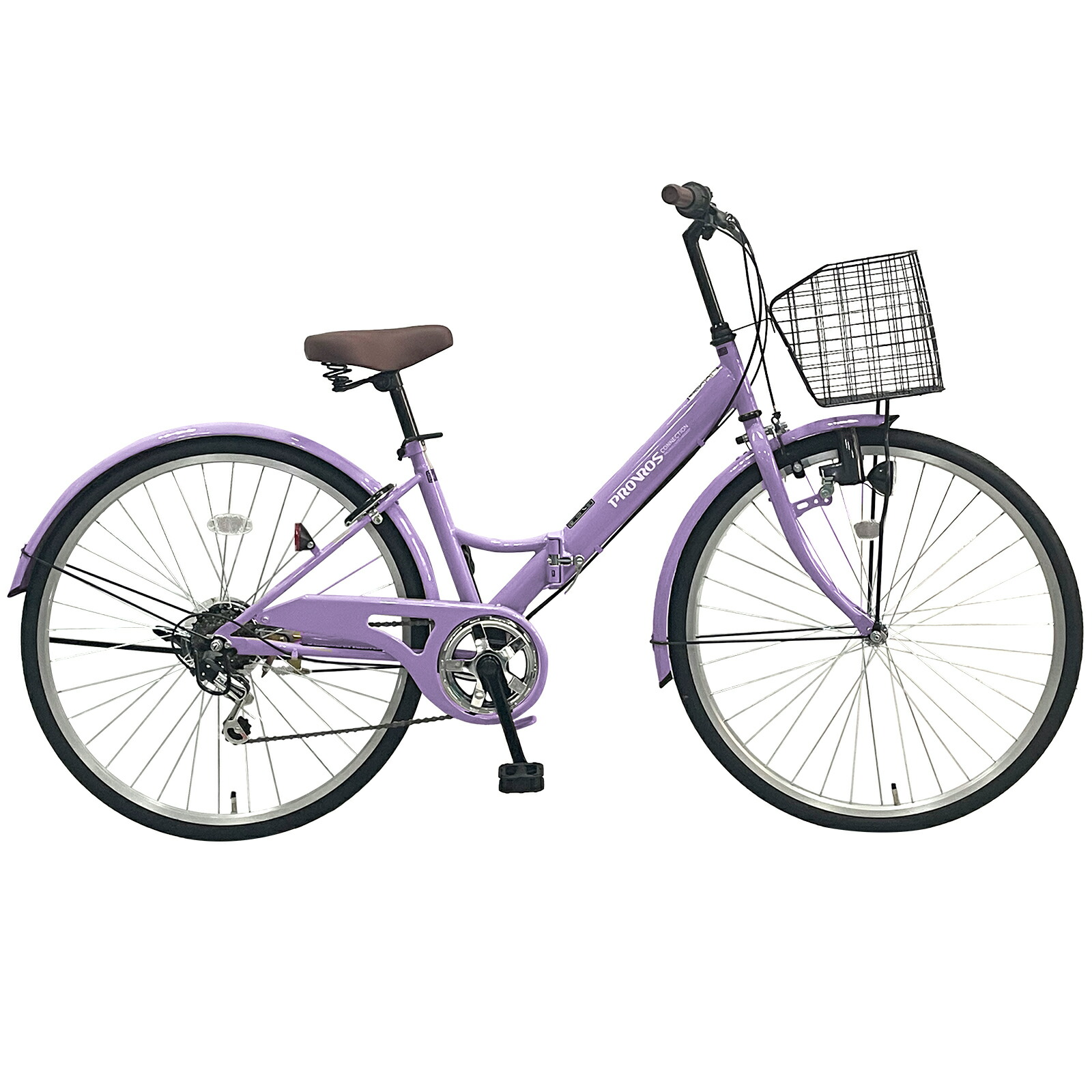 超メルカリ市限定】プロブロス シティサイクル 折りたたみ自転車 26