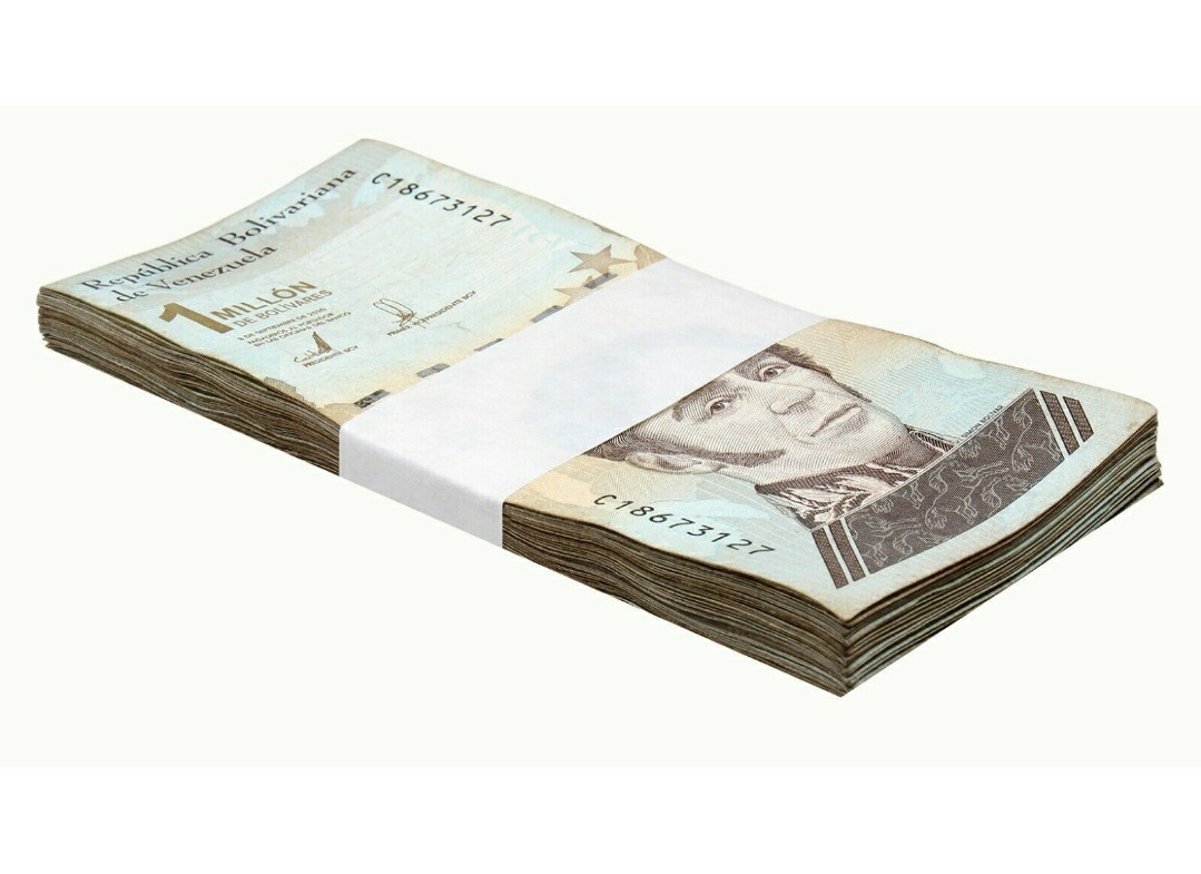 楽天市場】【100万紙幣】 【流通品】 20枚～ ベネズエラボリバル