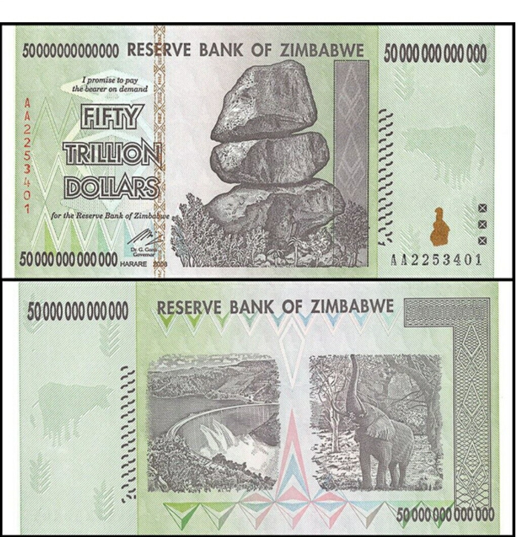 楽天市場】100 兆 ジンバブエ ドル 紙幣の通販