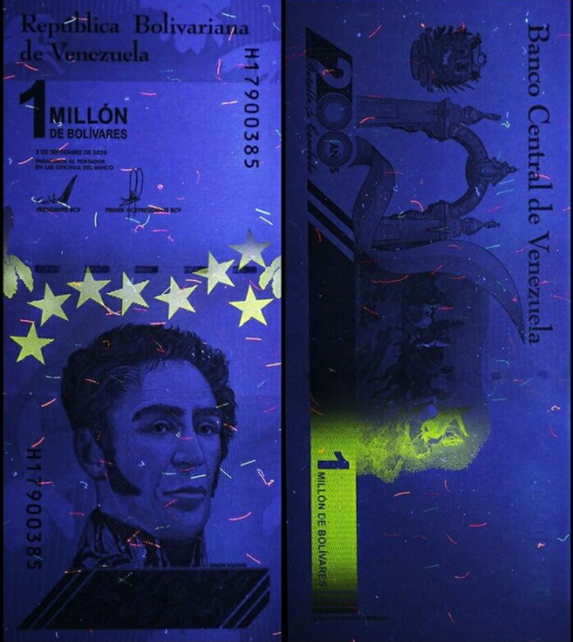 楽天市場】【100万紙幣】 【未使用】 ベネズエラ ボリバル ベネズエラ