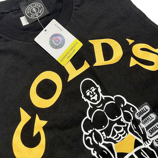 楽天市場】GOLD'S GYM LOGO SWEAT ゴールドジム ベニス店限定 スリーブ