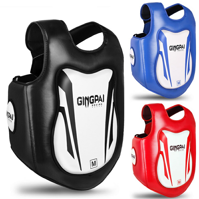 楽天市場】キックボクシング チェストガード GINGPAIボディ