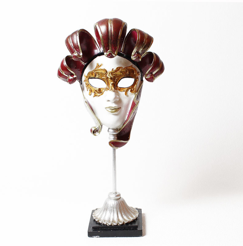 楽天市場】ヴェネチア仮面 マスク オブジェ インテリア雑貨 おしゃれ