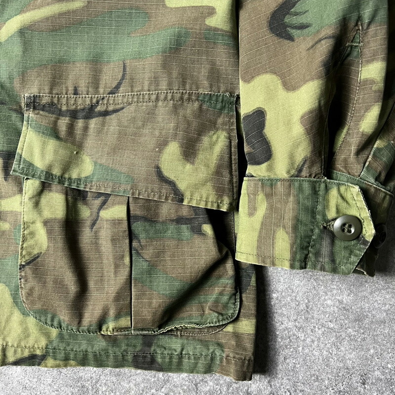 楽天市場】60s US ARMY 米軍実物 4th ERDL グリーンリーフ カモ