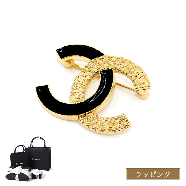 楽天市場】【ラッピング済】シャネル ココマーク ブローチ CCマーク
