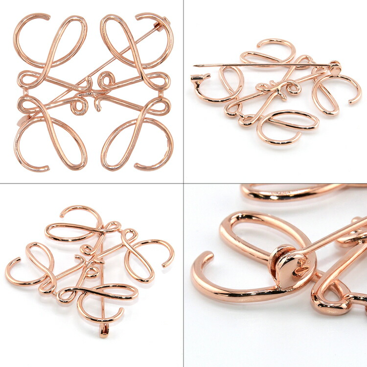 ヴィンテージ LOEWE ロエベ ピンブローチ 木の実 GOLD ヴィンテージ