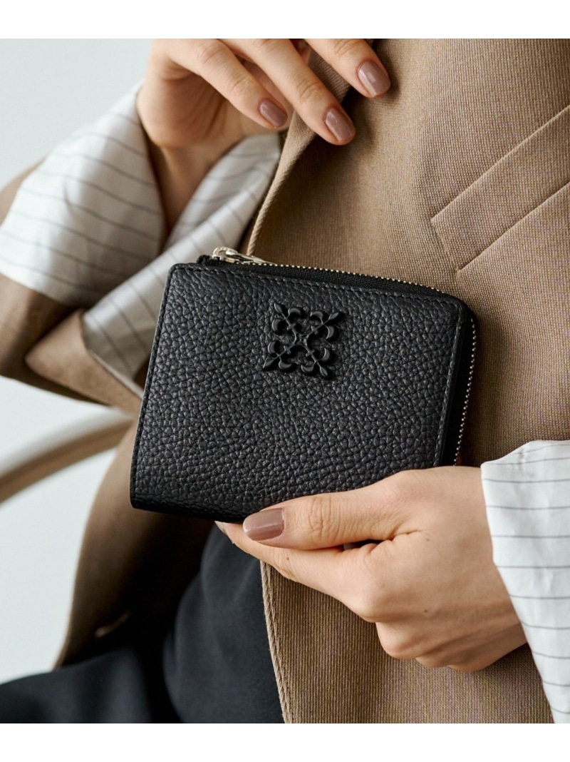 楽天市場】モノグラムプレートハーフウォレット russet ラシット 財布